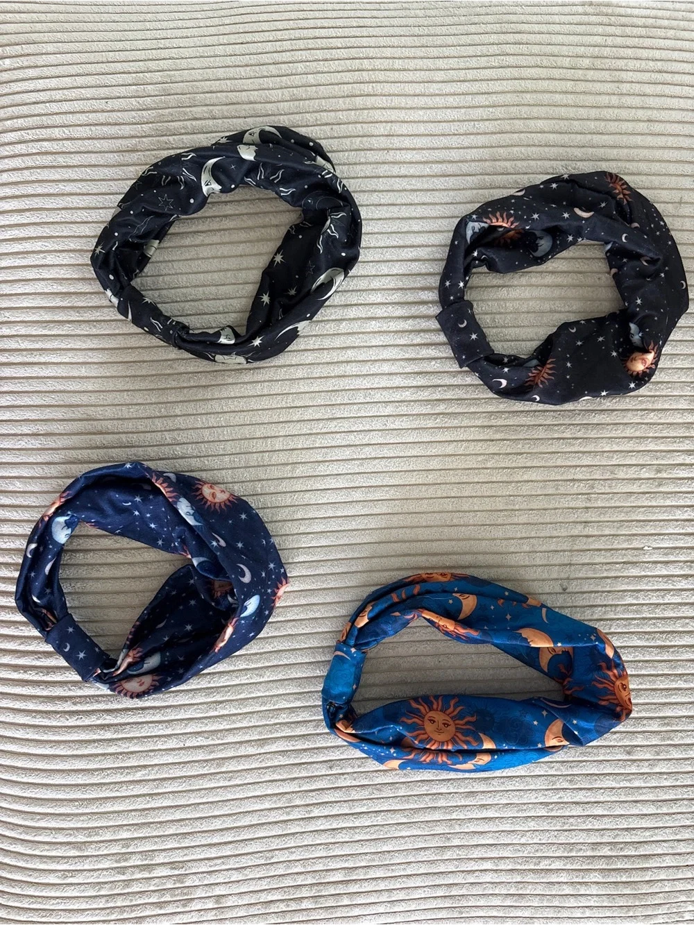 4 Fun Print Hair Accessories